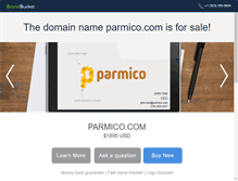 Tablet Screenshot of parmico.com